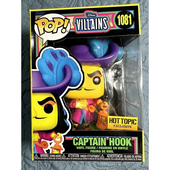 Captain hook funko pop hot topic hotsell
